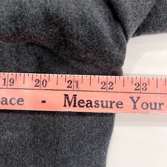 Joseph & Lyman Men's 100% Cashmere Sport Coat Blazer Charcoal Jacket Dark Gray - Picture 8 of 15